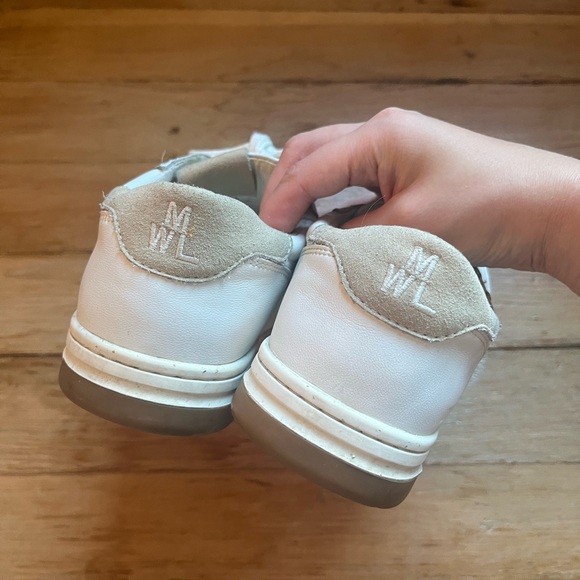 Madewell Court Sneakers in White Leather - Picture 4 of 5